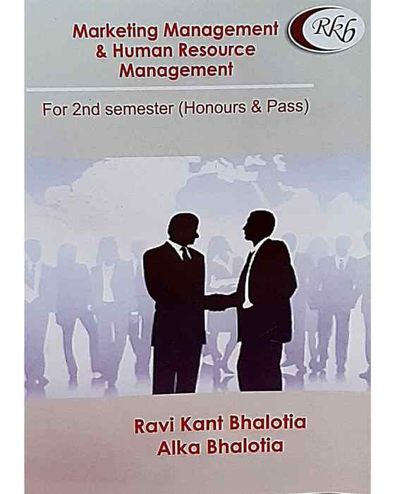 Marketing  Human Resource Management  SEM – 2 ( RaviKant Balotia  Alka Bhalotia)